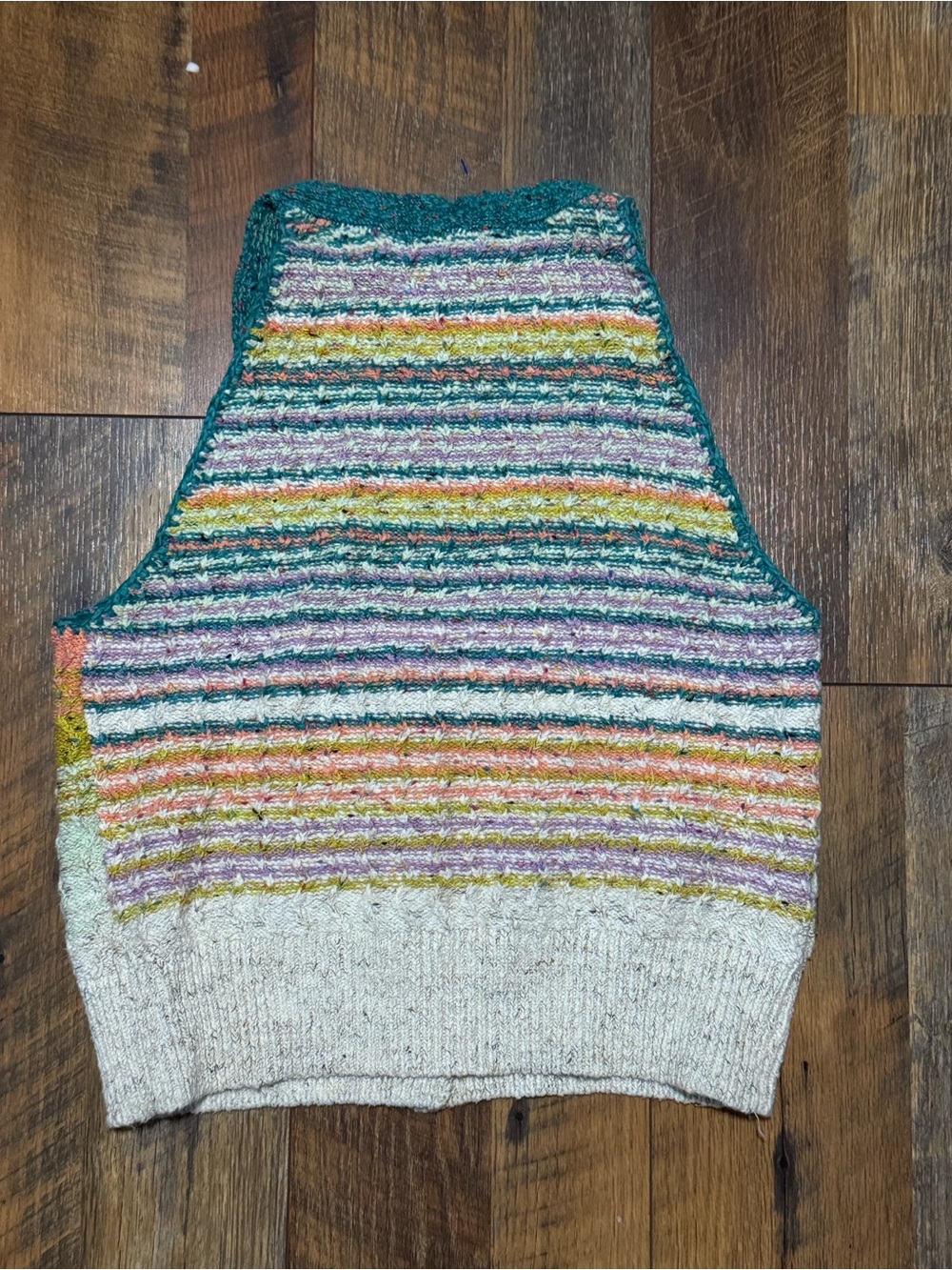 Pilcro Samalona Sweater Tank Top Anthropologie Vest Crochet Knit Boho sz small S - Picture 5 of 5